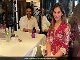 Ram Charan And Wife Upasana Went On A Lunch Date After "So Long." See Pic Ram Charan And Wife Upasana Went On A Lunch Date After "So Long." See Pic