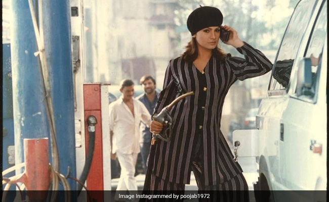 When Pooja Bhatt Had An "Impromptu Photoshoot" At A Petrol Pump