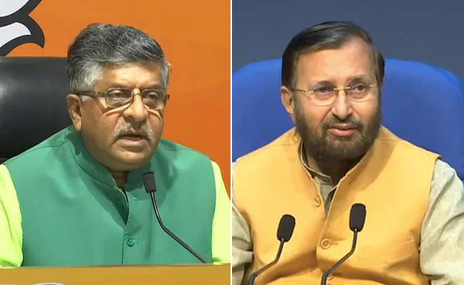 Standout Exits: Ravi Shankar Prasad, Prakash Javadekar And Harsh Vardhan