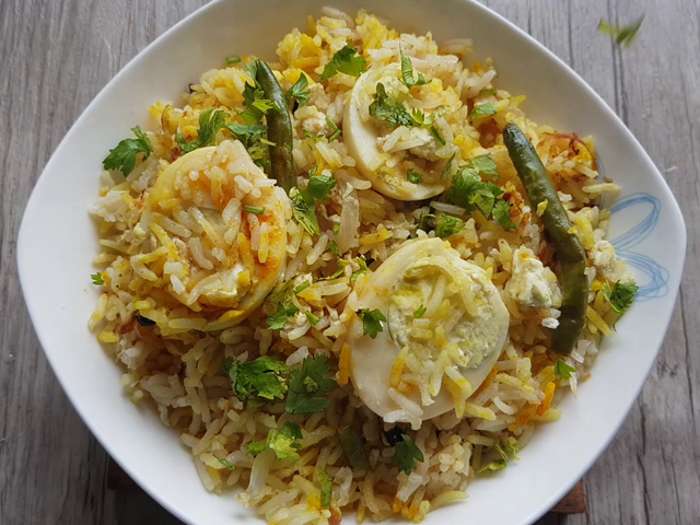How To Make Egg Biryani | Easy Egg Biryani Recipe
