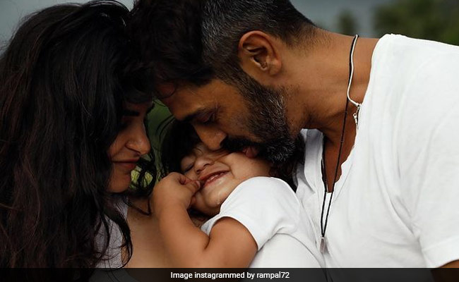 Arjun Rampal And Girlfriend Gabriella Demetriades' Birthday Posts For Little Son Arik Light Up Instagram