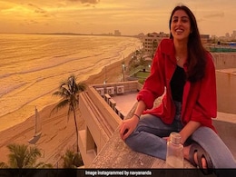 Sunset Girl Navya Naveli Nanda Brings The Golden Hour Magic To Instagram Sunset Girl Navya Naveli Nanda Brings The Golden Hour Magic To Instagram
