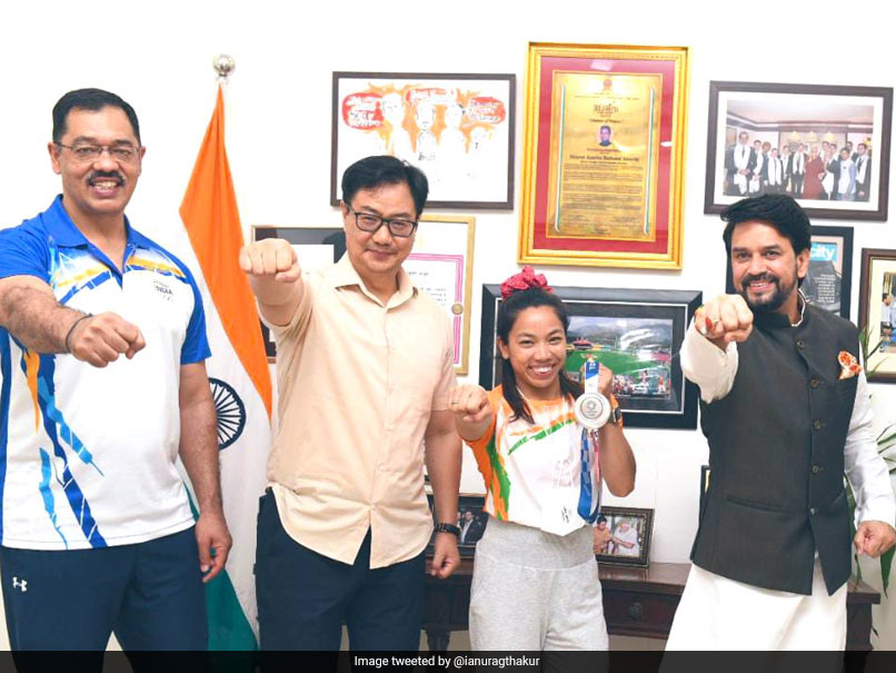 Tokyo Olympics: Mirabai Chanu Created History, Entire Nation Proud Of Her, Says Sports Minister Anurag Thakur