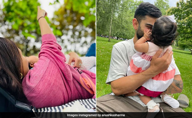Anushka Sharma And Her Daughter Vamika Are Painting The Town Pink In England