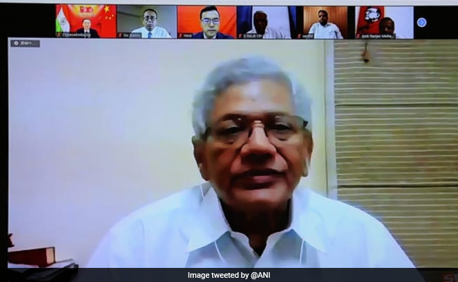 India's Left Leaders Take Part In Chinese Communist Party Centenary Event