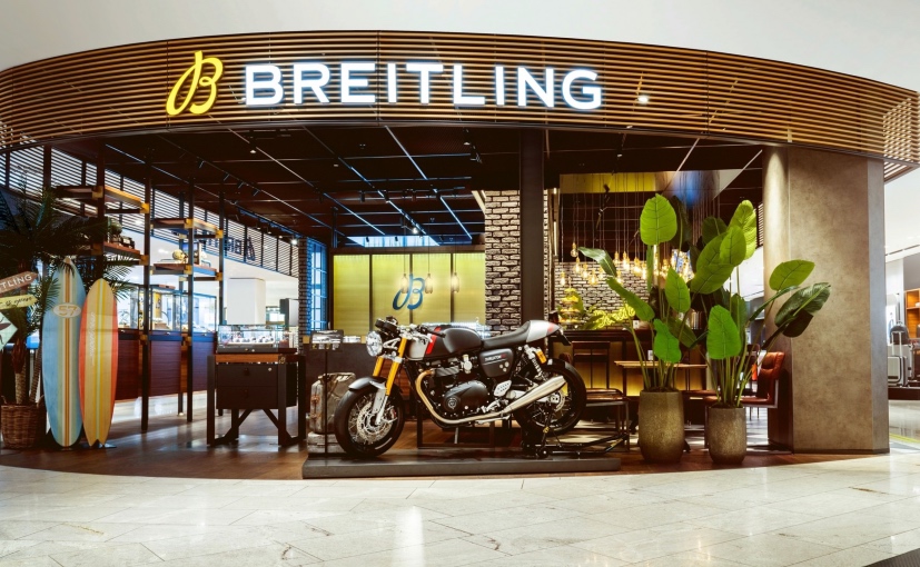 Triumph Motorcycles Joins Hands With Breitling For Custom Bike