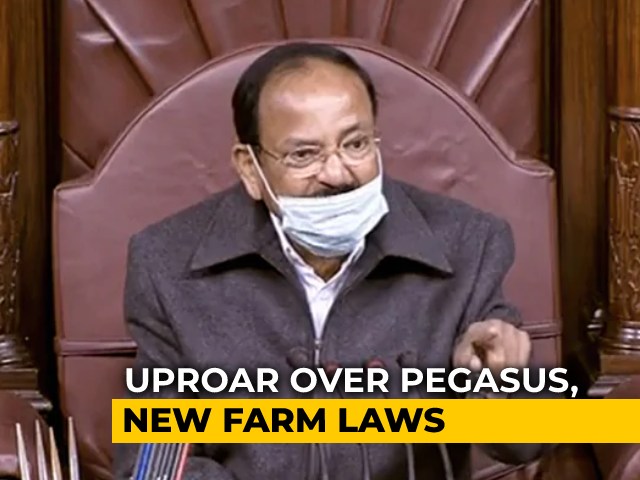 Rajya Sabha Chairman Shreds MPs For Whistling In House, Warns Of Action