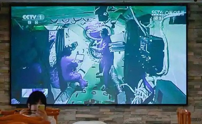 Astronauts Complete First Spacewalk At China's New Tiangong Station