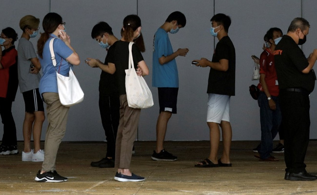 "Unusual Surge" In Singapore's Covid Cases Brings Hospitals Under Pressure