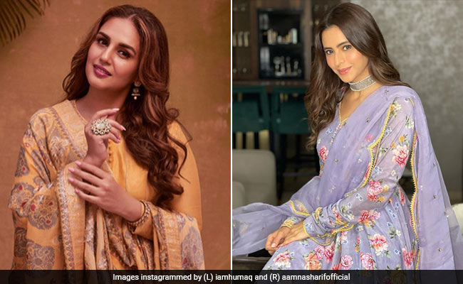 Huma Qureshi And Aamna Sharif Look Resplendent In Traditional Ethnic Looks On Eid al-Adha 2021