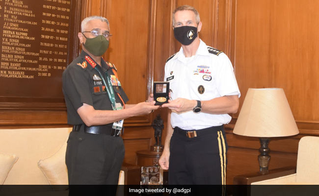 US Commander Richard Clarke Meets MM Naravane, Discusses Issues Of Mutual Interest