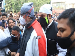 Legendary Actor Dilip Kumar Given State Funeral, Amitabh Bachchan Attends Legendary Actor Dilip Kumar Given State Funeral, Amitabh Bachchan Attends