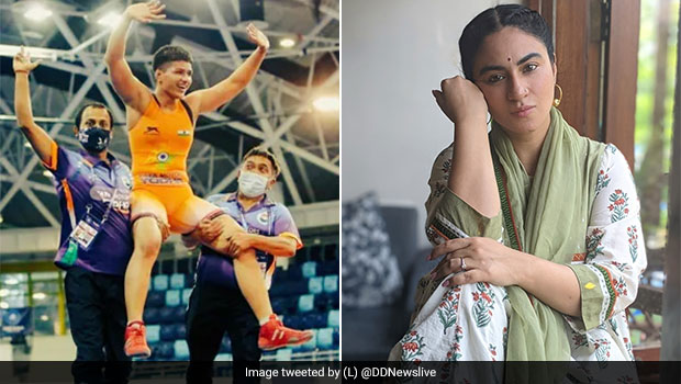 KFC Accidentally Tags Actor Priya Malik In Congratulatory Tweet For Gold Winning Wrestler
