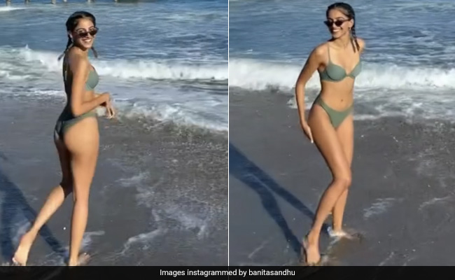 Banita Sandhu Spends Her Balmy Spanish Summer Days In Stylish Bikinis
