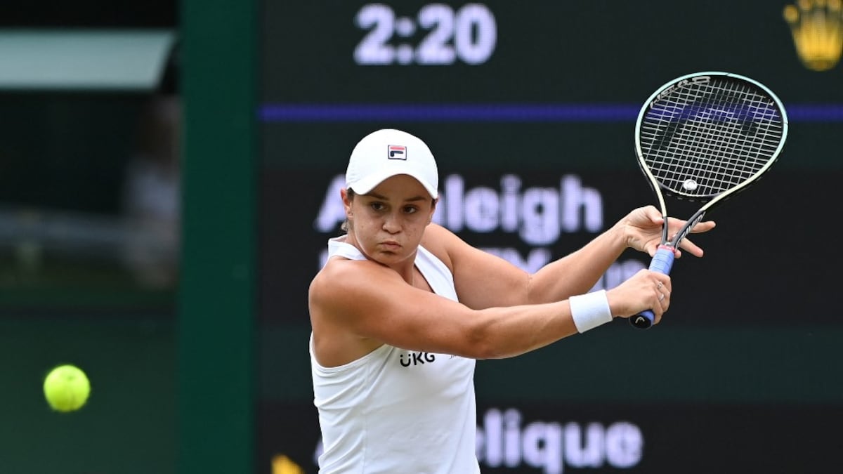 Wimbledon: Ashleigh Barty Downs Angelique Kerber To Reach ...