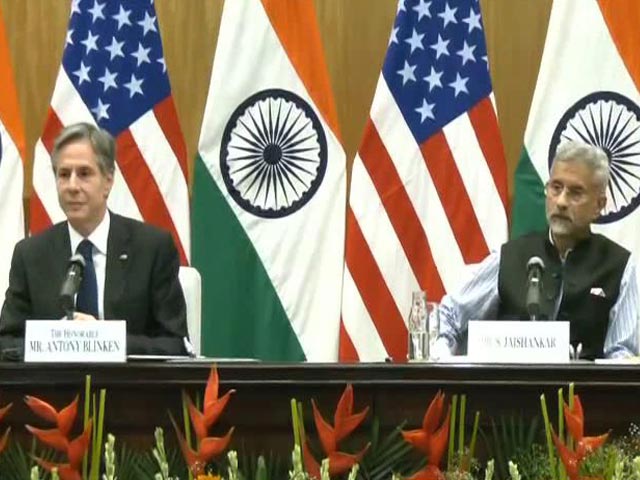India-US Shared Democratic Values Were Part Of Talks, Says US's Antony Blinken