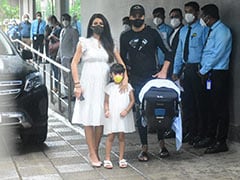 Geeta Basra And Harbhajan Singh Take Baby Boy Home