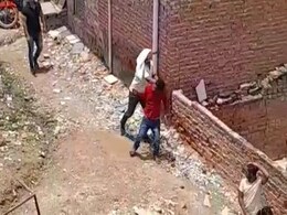 Caught On Camera: Man Slapped, Knocked Out In Haryana Colony Being Razed Caught On Camera: Man Slapped, Knocked Out In Haryana Colony Being Razed
