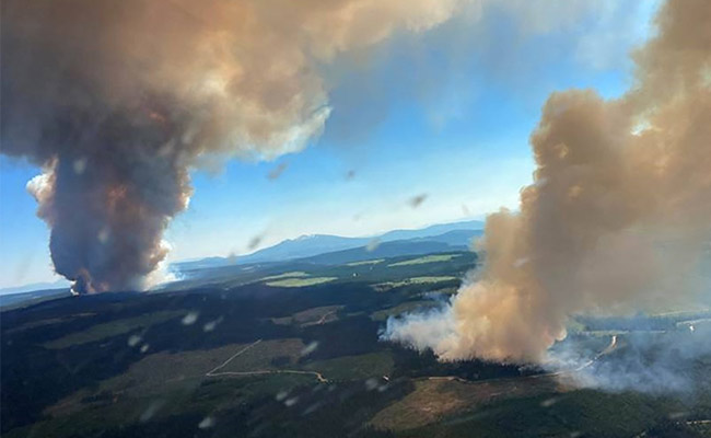 Hundreds Evacuated As Fires Add To Unprecedented Canada Heat Wave