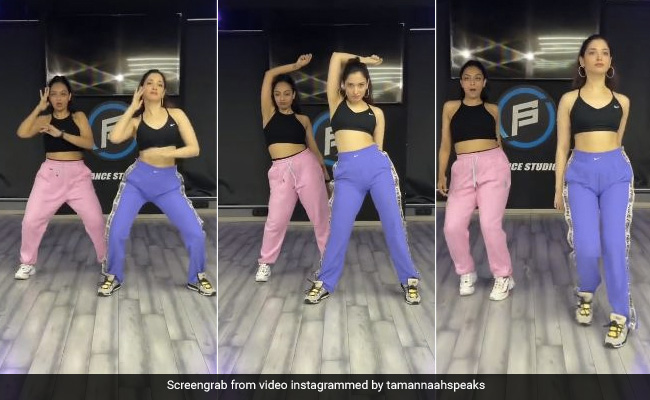 Tamannaah Bhatia Dances Her Heart Out And Sets Sporty Style Goals While She's At It