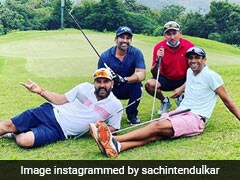 Sachin Tendulkar Enjoys "Tee-Rrific" Day With Yuvraj, Nehra And Agarkar