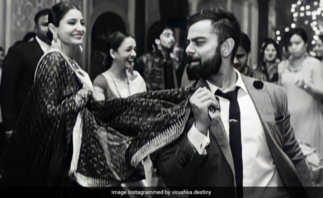 Trending: Anushka Sharma And Virat Kohli In Pics From Sagarika Ghatge And Zaheer Khan's Wedding