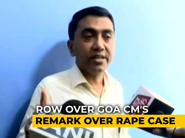 "On Beach Whole Night": Row Over Goa Chief Minister's Remark In Rape Case