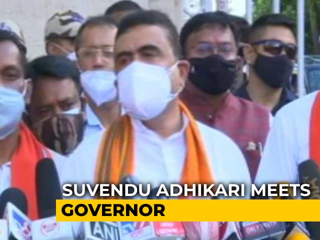 Suvendu Adhikari Meets Governor, Wants Mukul Roy Out Of Assembly Panel