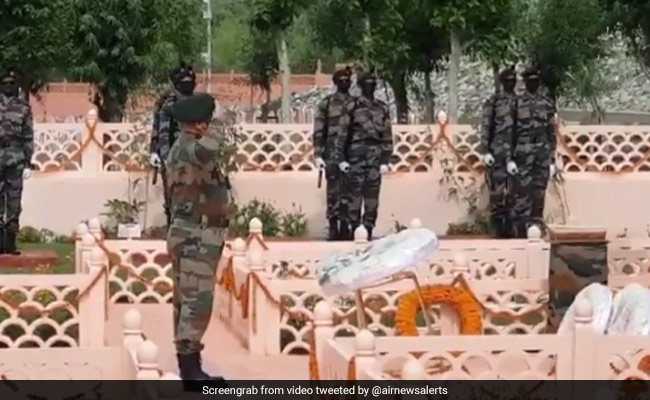 Kargil Vijay Diwas: Indian Army Pays Tributes To Its Soldiers At Drass War Memorial