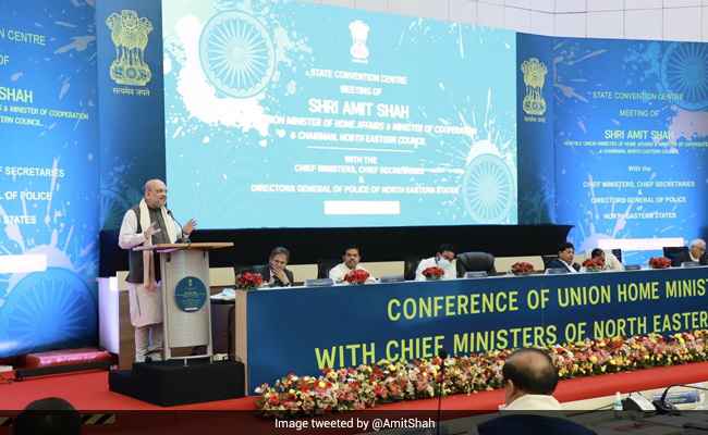 केंद्र पूर्वोत्तर राज्यों के बीच सीमा विवाद को सुलझाने का इच्छुक: अमित शाह