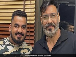 अजय देवगन ने मनाया अपने बॉडीगार्ड का जन्मदिन, सफेद दाढ़ी बाल में दिखा नेचुरल लुक अजय देवगन ने मनाया अपने बॉडीगार्ड का जन्मदिन, सफेद दाढ़ी बाल में दिखा नेचुरल लुक