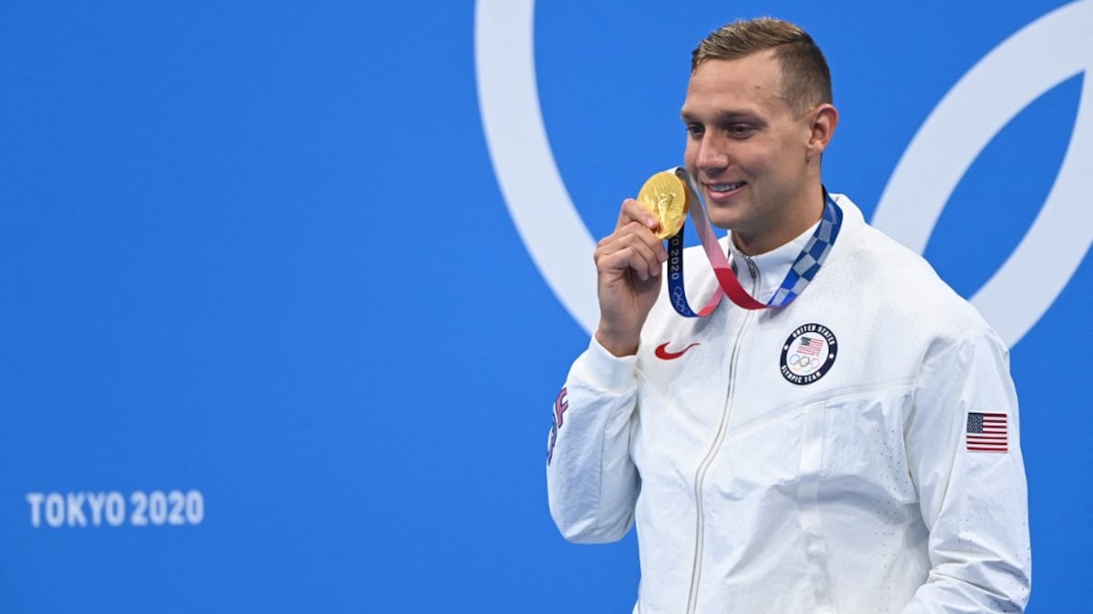 Tokyo Games: Swimmer Caeleb Dressel Wins 100m Freestyle ...
