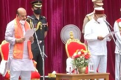 Basavaraj Bommai Takes Oath As Karnataka Chief Minister Basavaraj Bommai Takes Oath As Karnataka Chief Minister