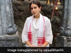 Sara Ali Khan ने किए कामाख्या देवी मंदिर के दर्शन, शेयर की फोटो