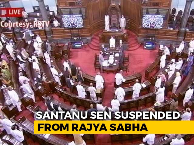 Trinamool MP Suspended From Parliament For Snatching IT Minister's Papers