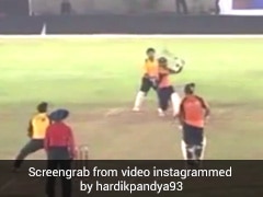 Throwback Video Of Young Hardik Pandya Smashing Sixes Is "Absolute Fire"