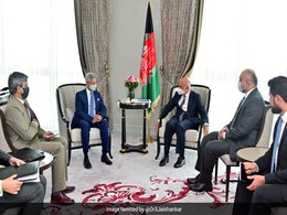 S Jaishankar Meets Afghan President; Discusses Situation In Afghanistan S Jaishankar Meets Afghan President; Discusses Situation In Afghanistan