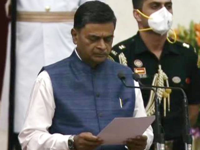 Modi Cabinet 2.0: Raj Kumar Singh Takes Oath As Minister