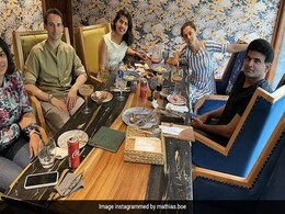 Taapsee Pannu's Boyfriend Mathias Boe Celebrates His Birthday With The Actress, Her Sister And Friends Taapsee Pannu's Boyfriend Mathias Boe Celebrates His Birthday With The Actress, Her Sister And Friends
