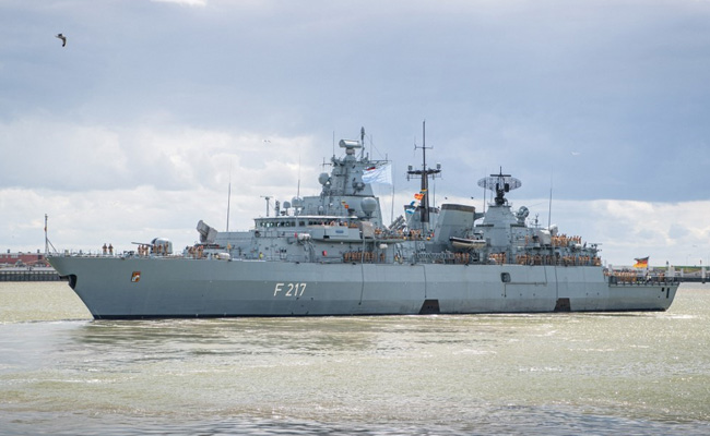 Germany Sends Warship To South China Sea Amid Tension With Beijing