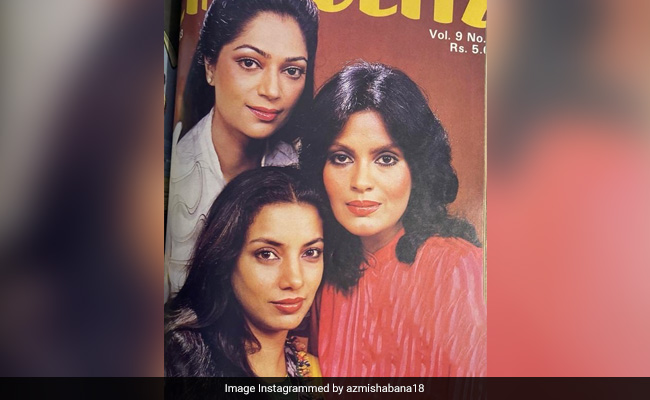 Shabana Azmi Tried To Look "Sultry" On Magazine Cover With Zeenat Aman And Simi Garewal But...