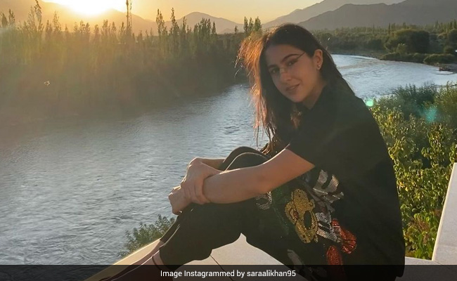 Sara Ali Khan Is Doing Every Touristy Thing In Ladakh - She Found The Perfect Sunset Spot
