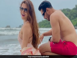 Rubina Dilaik Is A "Mountain Girl, Going Crazy At The Beach" In These Pics Rubina Dilaik Is A "Mountain Girl, Going Crazy At The Beach" In These Pics