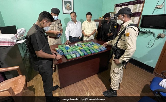 Heroin Worth Rs 4.5 Crore, Hidden In Soap Cases, Seized From Truck In Assam