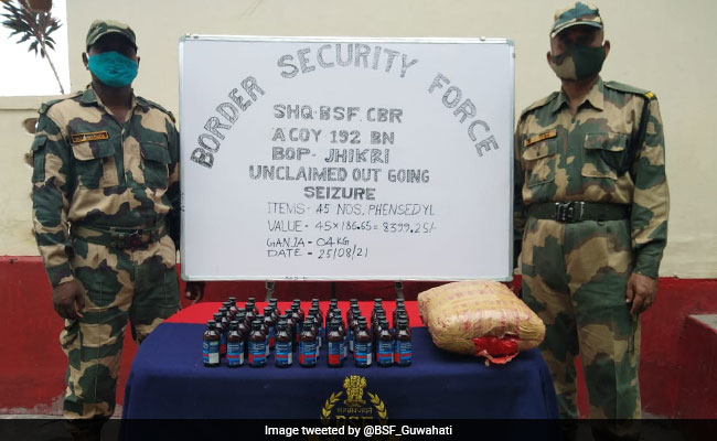 BSF Seizes 19.5 Kg Cannabis At India-Bangladesh Border, Arrests Bangladeshi Nationals