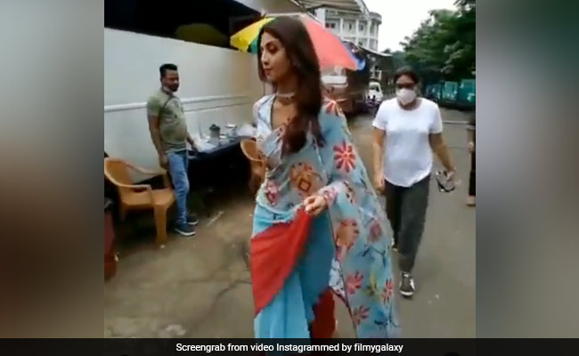 Shilpa Shetty Is Back At Work After A Month