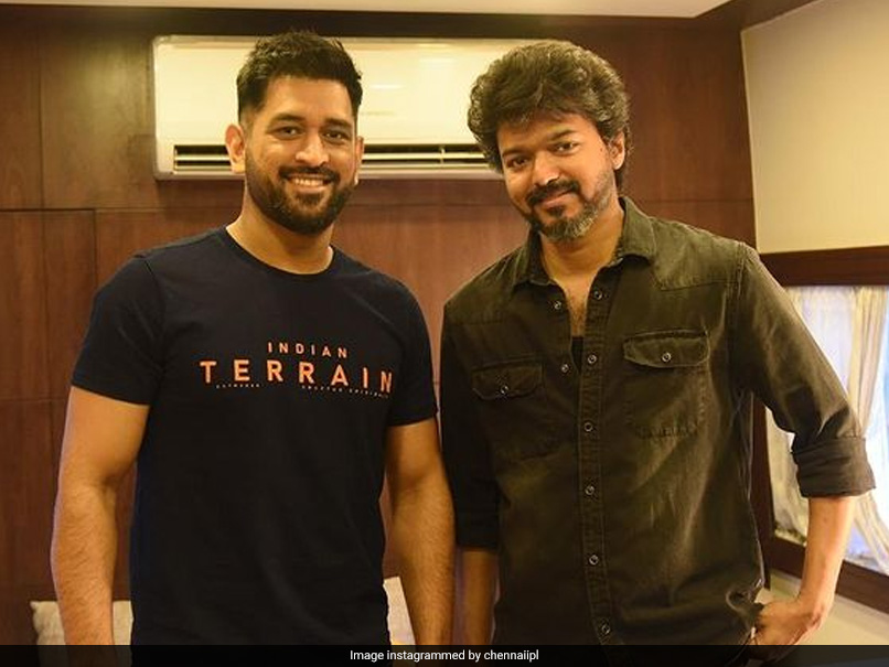 "Master And The Blaster": MS Dhoni Meets Actor Vijay In Chennai; Fans Go Crazy On Social Media