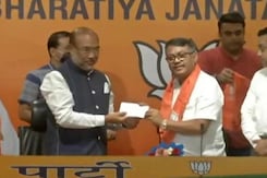Former Manipur Congress Chief Govindas Konthoujam Joins BJP Former Manipur Congress Chief Govindas Konthoujam Joins BJP