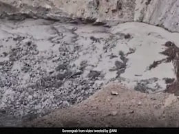 Bridge, Standing Crops Damaged In Flash Floods In Ladakh Bridge, Standing Crops Damaged In Flash Floods In Ladakh