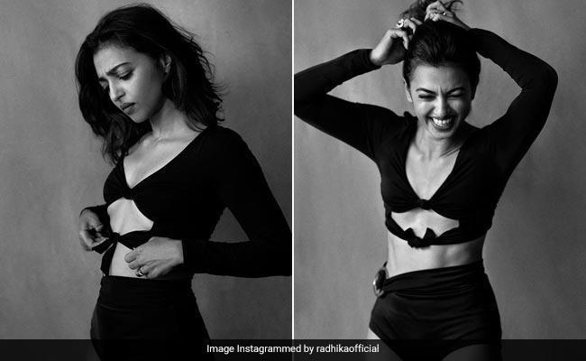 Radhika Apte In A Long Sleeve Cutout Swimsuit Is Making The Most Unique Swimwear Statement